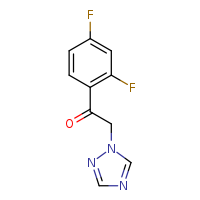 1-(2,4-difluorophenyl)-2-(1,2,4-triazol-1-yl)ethanone