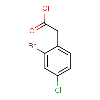 (2-bromo-4-chlorophenyl)acetic acid