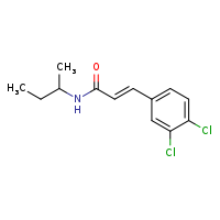 (2E)-3-(3,4-dichlorophenyl)-N-(sec-butyl)prop-2-enamide