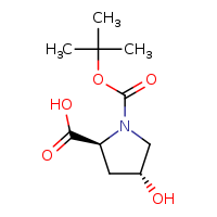 (2S,4R)-1-(tert-butoxycarbonyl)-4-hydroxypyrrolidine-2-carboxylic acid