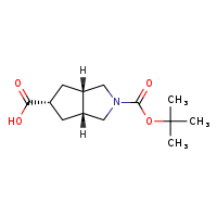 (3aR,5R,6aS)-2-(tert-butoxycarbonyl)-hexahydro-1H-cyclopenta[c]pyrrole-5-carboxylic acid
