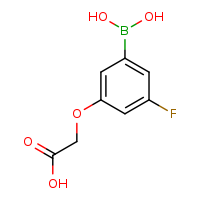 3-(dihydroxyboranyl)-5-fluorophenoxyacetic acid