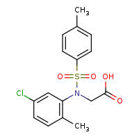 [N-(5-chloro-2-methylphenyl)-4-methylbenzenesulfonamido]acetic acid