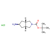 tert-butyl (3aR,5S,6aS)-5-amino-hexahydro-1H-cyclopenta[c]pyrrole-2-carboxylate hydrochloride
