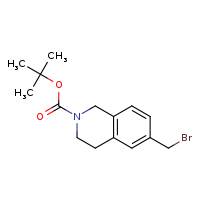 tert-butyl 6-(bromomethyl)-3,4-dihydro-1H-isoquinoline-2-carboxylate
