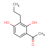 1-(2,4-dihydroxy-3-propylphenyl)ethanone