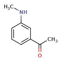 1-[3-(methylamino)phenyl]ethanone