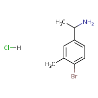 1-(4-bromo-3-methylphenyl)ethanamine hydrochloride