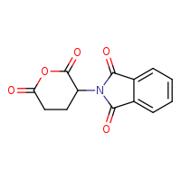 2-(2,6-dioxooxan-3-yl)isoindole-1,3-dione