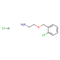 2-[(2-chlorophenyl)methoxy]ethanamine hydrochloride