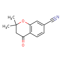 2,2-dimethyl-4-oxo-3H-1-benzopyran-7-carbonitrile