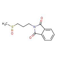 2-(3-methanesulfinylpropyl)isoindole-1,3-dione