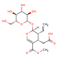 [(2S,3R,4S)-3-ethenyl-5-(methoxycarbonyl)-2-{[(2S,3R,4S,5S,6R)-3,4,5-trihydroxy-6-(hydroxymethyl)oxan-2-yl]oxy}-3,4-dihydro-2H-pyran-4-yl]acetic acid