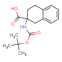 2-[(tert-butoxycarbonyl)amino]-3,4-dihydro-1H-naphthalene-2-carboxylic acid