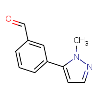 3-(2-methylpyrazol-3-yl)benzaldehyde
