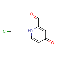 4-oxo-1H-pyridine-2-carbaldehyde hydrochloride