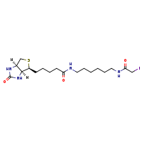 5-[(3aS,4S,6aR)-2-oxo-hexahydrothieno[3,4-d]imidazol-4-yl]-N-[6-(2-iodoacetamido)hexyl]pentanamide