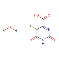 5-fluoro-2,6-dioxo-1,5-dihydropyrimidine-4-carboxylic acid hydrate