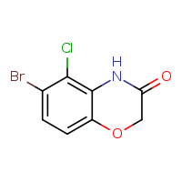 6-bromo-5-chloro-2,4-dihydro-1,4-benzoxazin-3-one