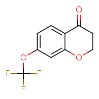 7-(trifluoromethoxy)-2,3-dihydro-1-benzopyran-4-one