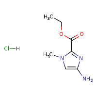 ethyl 4-amino-1-methylimidazole-2-carboxylate hydrochloride