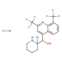 (-)-mefloquine hydrochloride