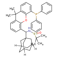 N-{adamantan-1-yl[5-(diphenylphosphanyl)-9,9-dimethylxanthen-4-yl]methyl}-2-methylpropane-2-sulfinamide