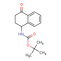 tert-butyl N-(4-oxo-2,3-dihydro-1H-naphthalen-1-yl)carbamate