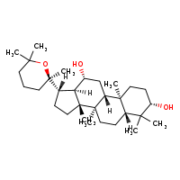 (1S,3aR,3bR,5aR,7S,9aR,9bR,11R,11aR)-3a,3b,6,6,9a-pentamethyl-1-[(2R)-2,6,6-trimethyloxan-2-yl]-dodecahydro-1H-cyclopenta[a]phenanthrene-7,11-diol