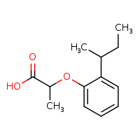 2-[2-(sec-butyl)phenoxy]propanoic acid