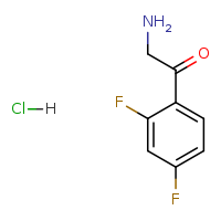 2-amino-1-(2,4-difluorophenyl)ethanone hydrochloride