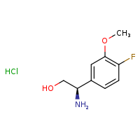 (2R)-2-amino-2-(4-fluoro-3-methoxyphenyl)ethanol hydrochloride