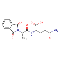 (2S)-4-carbamoyl-2-[(2S)-2-(1,3-dioxoisoindol-2-yl)propanamido]butanoic acid
