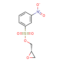 (2S)-oxiran-2-ylmethyl 3-nitrobenzenesulfonate