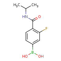 3-fluoro-4-(isopropylcarbamoyl)phenylboronic acid