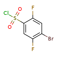 4-bromo-2,5-difluorobenzenesulfonyl chloride