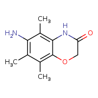 6-amino-5,7,8-trimethyl-2,4-dihydro-1,4-benzoxazin-3-one