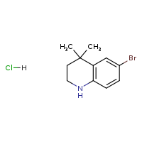 6-bromo-4,4-dimethyl-2,3-dihydro-1H-quinoline hydrochloride