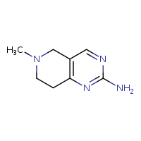 6-methyl-5H,7H,8H-pyrido[4,3-d]pyrimidin-2-amine
